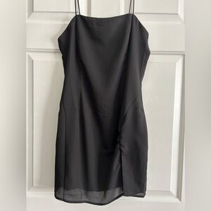 Revolve mini black dress